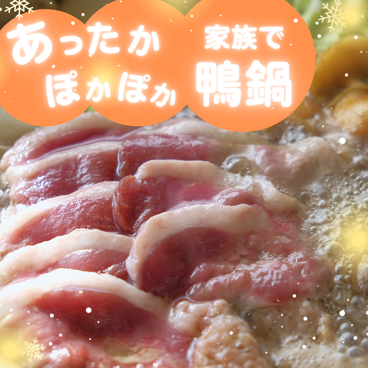 【送料無料】但馬鴨鍋セット 玄米うどん付き(小・中・大)