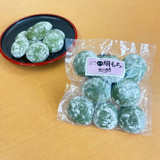 絹もち　よもぎ餅